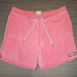 Vineyard Vines Pink Mesh Lined Shorts